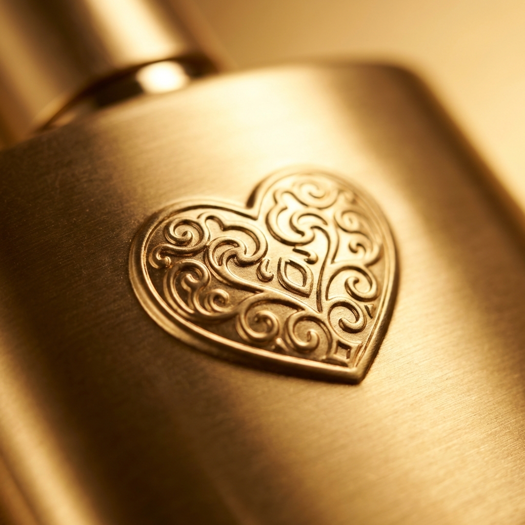 Heart Bottle Detail